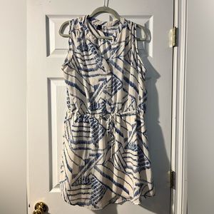 XL patterned midi dress from gap